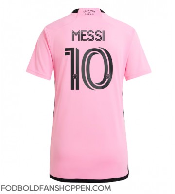 Inter Miami Lionel Messi #10 Hjemmebanetrøje Dame 2024-25 Kortærmet